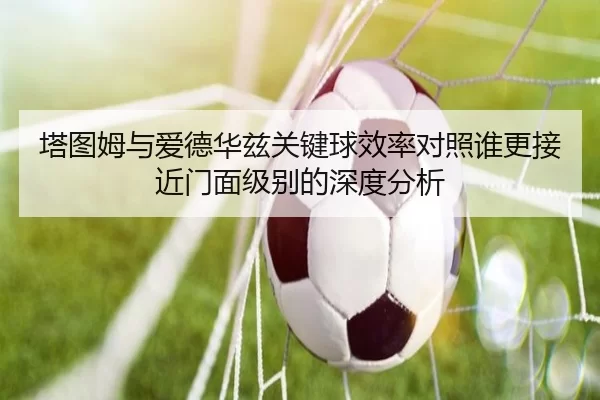 塔图姆与爱德华兹关键球效率对照谁更接近门面级别的深度分析